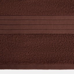 OHS 100% Cotton Hand Towel , Chocolate - 1PC - thumbnail 4
