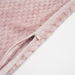 OHS Waffle Cushion Covers, Blush - With Cushions - thumbnail 5