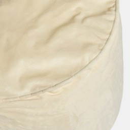 OHS Matte Velvet Footstool - Cream - thumbnail 3