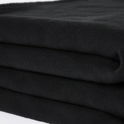Fleece Blanket 120x150cm - Black - thumbnail 3