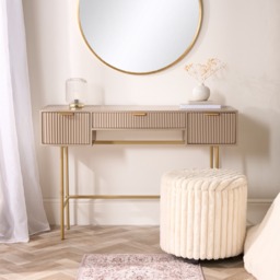 OHS Ribbed Dressing Table - Natural