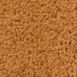 OHS Scallop Edge Home Sweet Home Printed Coir Mat - Brown/Natural - thumbnail 5