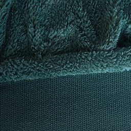 OHS Teddy Fleece Fitted Sheet, Forest Green - King - thumbnail 4