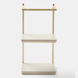 OHS Wall Mounted Towel Holder - Gold/Stone - thumbnail 3