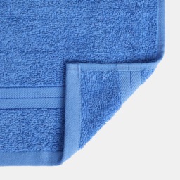 OHS 100% Cotton Bath Sheet, Mid Blue - 1PC - thumbnail 2