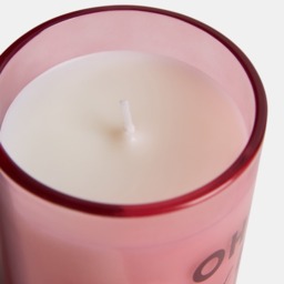 OHS Spice Berry Scented Glass Candle - Pink - thumbnail 4