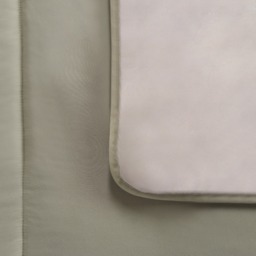 OHS Coverless 10.5 Tog Reversible Duvet & Pillowcase, Sage/Natural - Double - thumbnail 4