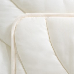 OHS Arches Quilted 7.5 Tog Duvet Set, Cream - Double - thumbnail 3