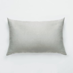 OHS 2 Pack Polycotton Housewife Pillowcases - Silver - thumbnail 4