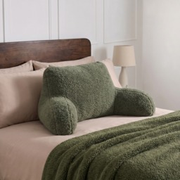 OHS Teddy Cuddle Cushion - Woodland Green