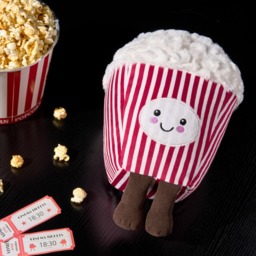OHS Poppy The Popcorn Cushion - Red - thumbnail 2
