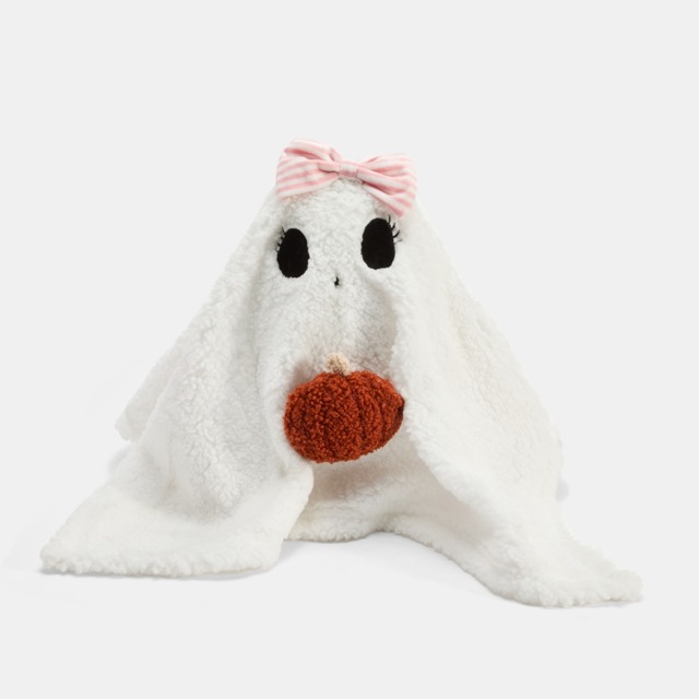 OHS Girl Ghost Shaped Cushion - White - image 1