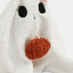 OHS Girl Ghost Shaped Cushion - White - thumbnail 2