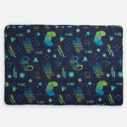OHS Kids Neon Gaming Weighted Blanket, Blue/Green - 3KG - thumbnail 4