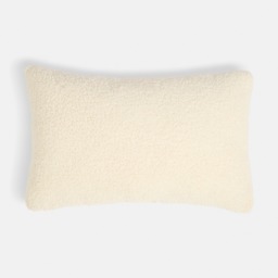 OHS Bow Wrapped Cushion - Red/Cream - thumbnail 4