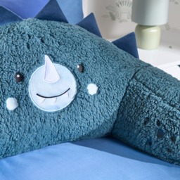 OHS Rex The Dinosaur Cuddle Cushion - Blue - thumbnail 5
