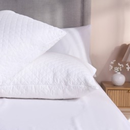 OHS Twin Pack Memory Foam Pillows - White - thumbnail 4