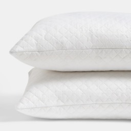 OHS Twin Pack Memory Foam Pillows - White - thumbnail 5