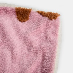 OHS Tufted Gingerbread Fleece Throw - Pink - thumbnail 5