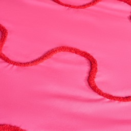 OHS Tufted Wave Duvet Set, Hot Pink/Red - Double - thumbnail 4