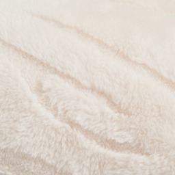 OHS 2-Pack Carved Faux Fur Cushion Covers, Stone - 45 x 45cm - thumbnail 5