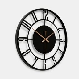 OHS Traditional Skeleton Wall Clock - Black - thumbnail 5