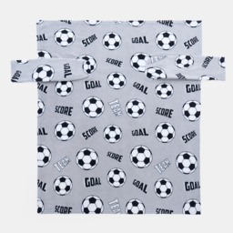 OHS Kids Football Printed Wearable Blanket - Grey - thumbnail 5