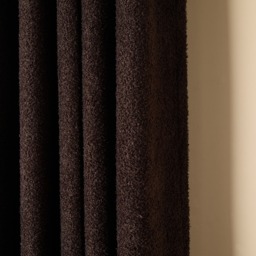 OHS Bouclé Eyelet Blackout Curtains, Brown - 66x90in - thumbnail 3