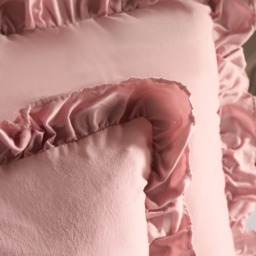 OHS Frill Cushion Covers, 45 x 45cm - Blush - thumbnail 2