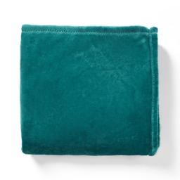 OHS Supersoft Throw, Teal- 150 x 200cm - thumbnail 5