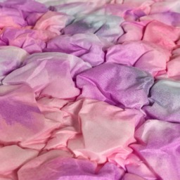 OHS Quilted Seersucker Tie Dye Duvet Cover Set, Multi - Single - thumbnail 5