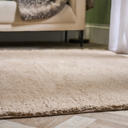 OHS Cosy Teddy Rug, Natural - 120 x 170cm - thumbnail 3