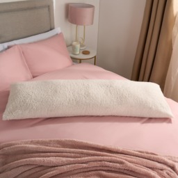 OHS Teddy Bolster Pillow - Cream - thumbnail 4