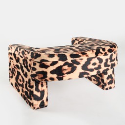 OHS Leopard Print Gaming Desk Lap Pillow - Natural - thumbnail 2