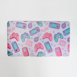 OHS Kids Washable Supersoft Gaming Rug - Lilac - thumbnail 4