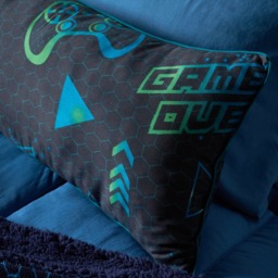 OHS Kids Gaming Bolster Pillow - Navy - thumbnail 3