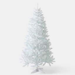 OHS Artificial Christmas Tree, White - 6ft - thumbnail 4