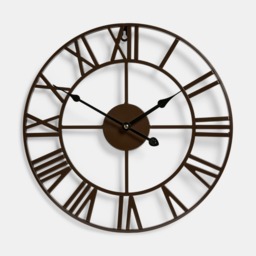 OHS Skeleton Wall Clock - Chocolate