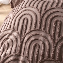 OHS Tufted Arches Duvet Cover Set, Natural - Single - thumbnail 5