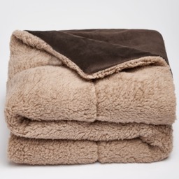 OHS Sherpa Soft Quilted Pet Blanket - Chocolate - thumbnail 5
