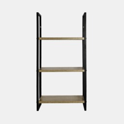 OHS 3-Tier Wall Mounted Shelf - Light Wood - thumbnail 2