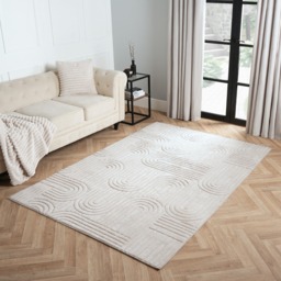 OHS Tufted Arches Rug, Stone - 80 x 150cm - thumbnail 2
