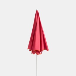 OHS Scallop Edge Outdoor Parasol - Pink/Orange - thumbnail 5