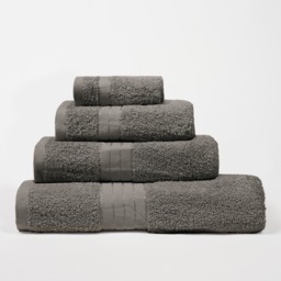 OHS 100% Cotton Bath Sheet, Grey - 1PC - thumbnail 5
