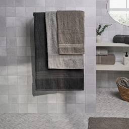 OHS 100% Cotton Bath Sheet, Grey - 1PC - thumbnail 4