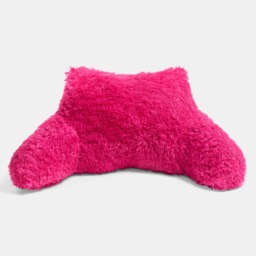 OHS Long Hair Cuddle Cushion - Hot Pink - thumbnail 3