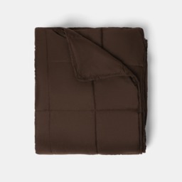 OHS Supersoft Weighted Blanket, Chocolate - 8kg - thumbnail 2
