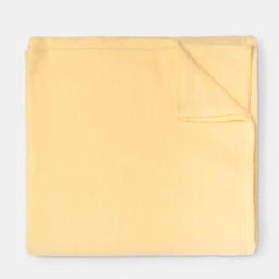 OHS Plain Fleece Throw, Lemon - 200 x 240cm - thumbnail 4