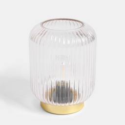 OHS Glass Battery Operated Table Lamp - Clear - thumbnail 5