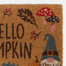 OHS Autumn Print Coir Mat - Brown - thumbnail 4